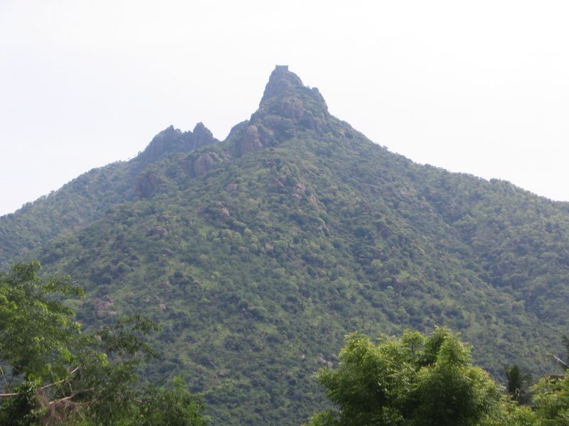 The mountain as seen from the bottom